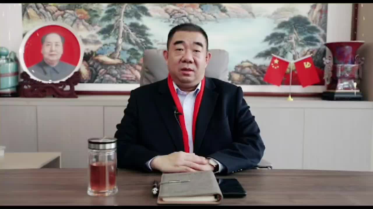 驻马店金科·君悦公馆董事长张齐峰向全市人民拜年啦！