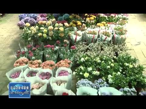 五一假期 花卉市场迎来销售暖春