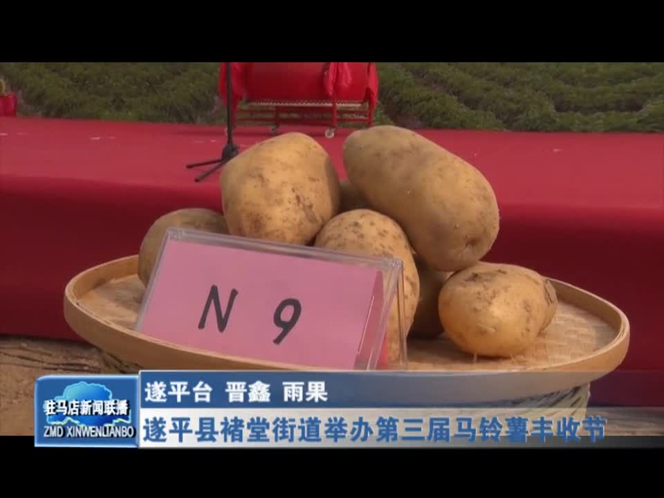 遂平县褚堂街道举办第三届马铃薯丰收节