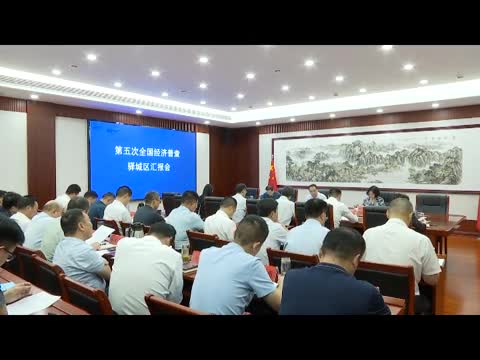河南省第五次全國經濟普查調研指導組第九組到驛城區調研