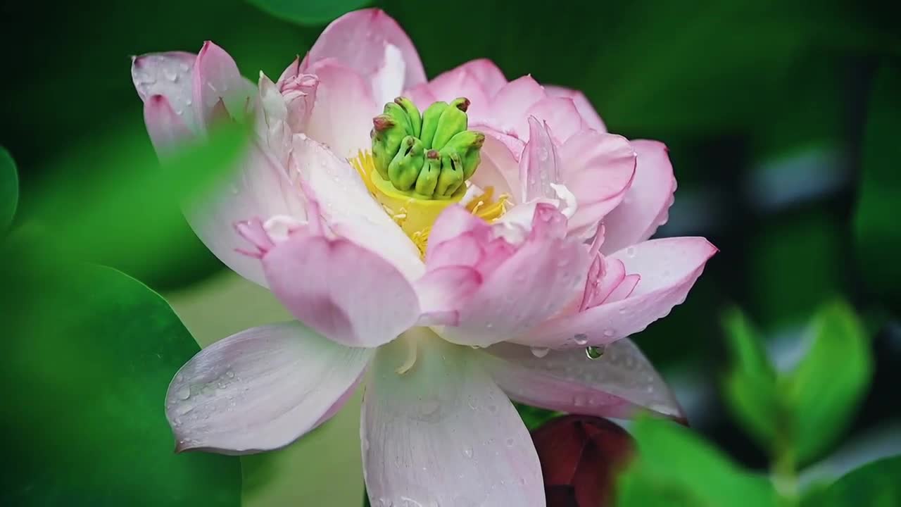 泌陽雙龍公園：雨后綠意盎然