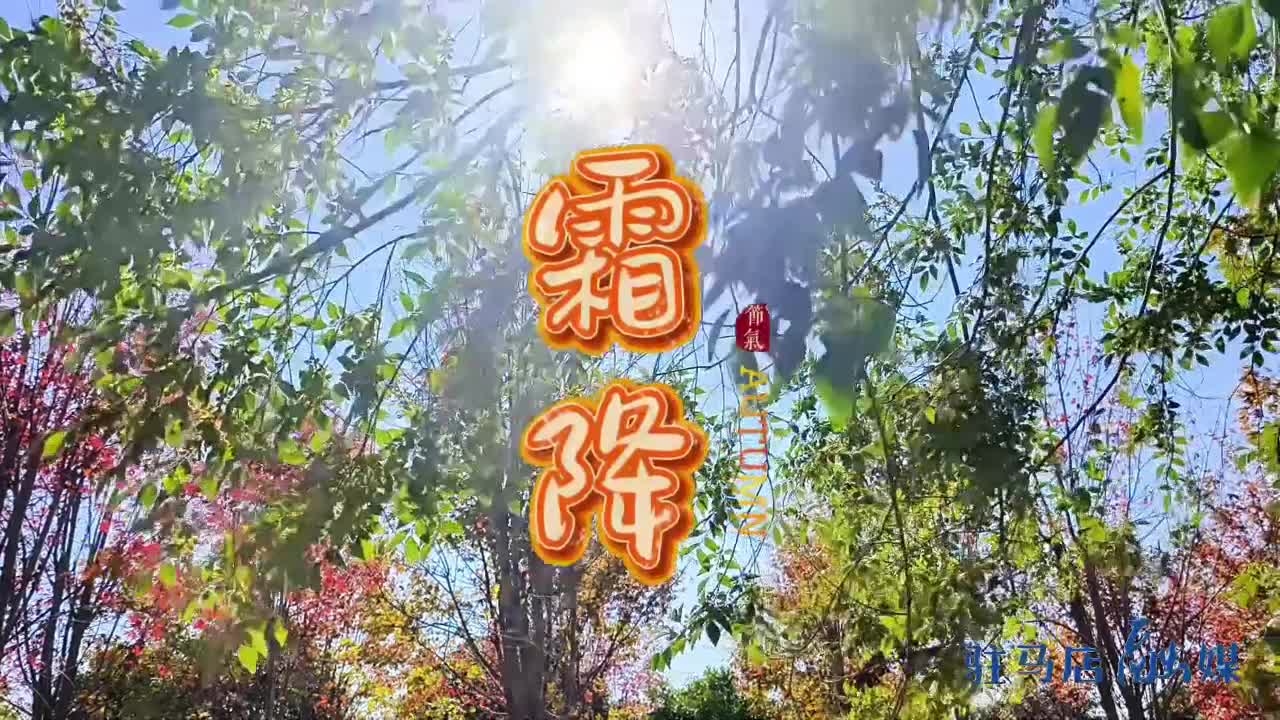 霜降-秋色盡 露為霜