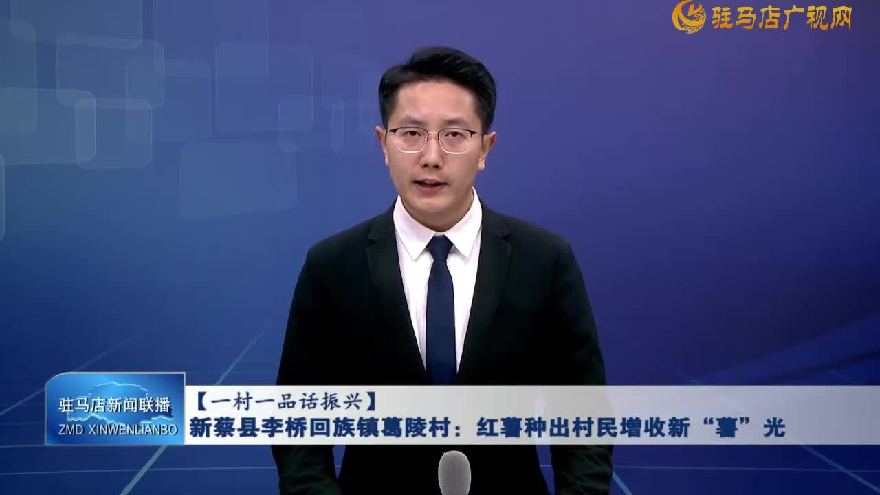 【一村一品话振兴】新蔡县李桥回族镇葛陵村：红薯种出村民增收新“薯”光