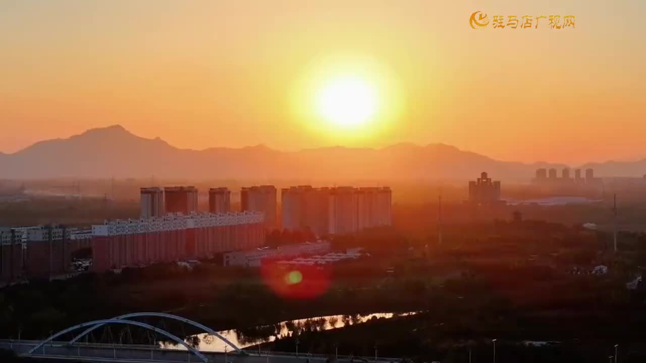 駐馬店濱河公園：冬日美景絢麗多彩