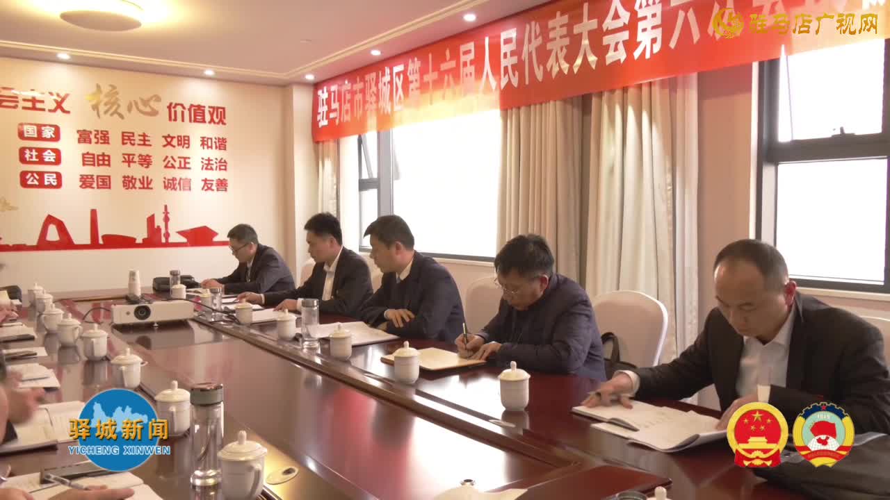 張海洋參加板橋代表團(tuán)審議