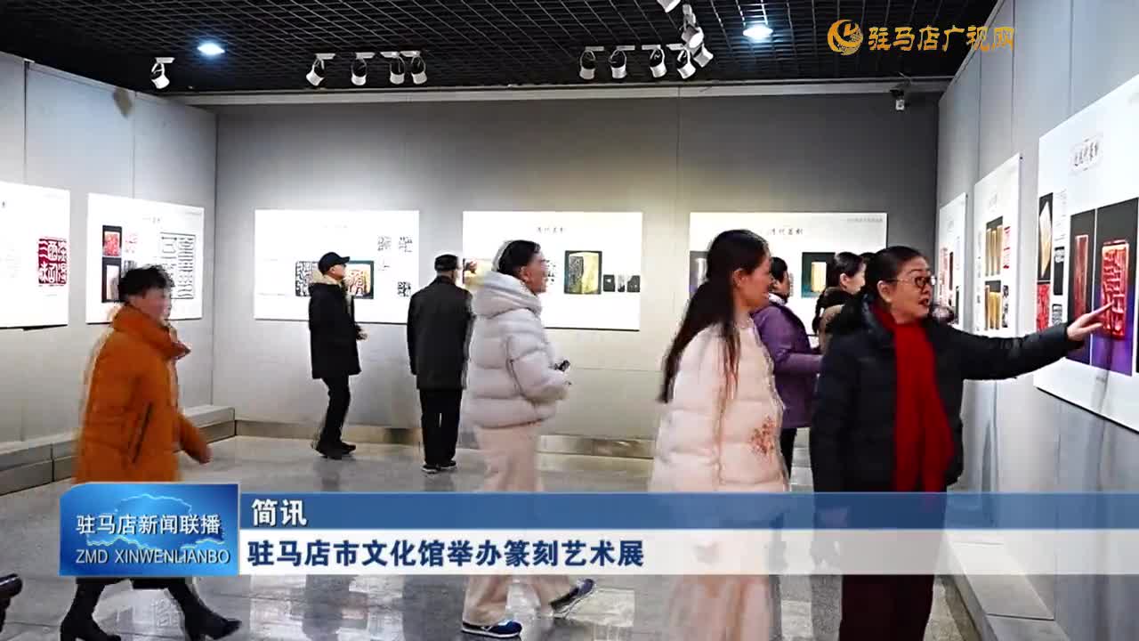 駐馬店市文化館舉辦篆刻藝術(shù)展