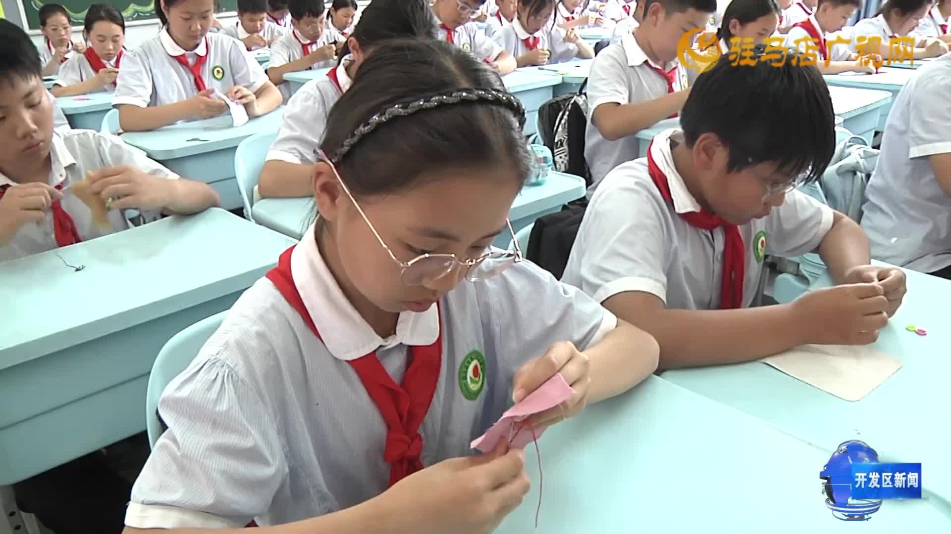 金雀路小學開展“一分鐘技能大賽” 勞動實踐活動