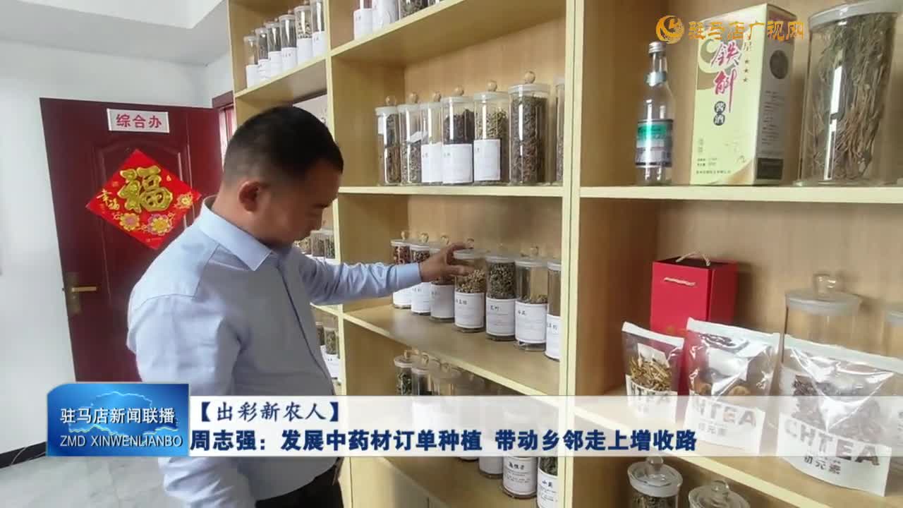 【出彩新農(nóng)人】周志強(qiáng)：發(fā)展中藥材訂單種植 帶動(dòng)鄉(xiāng)鄰走上增收路