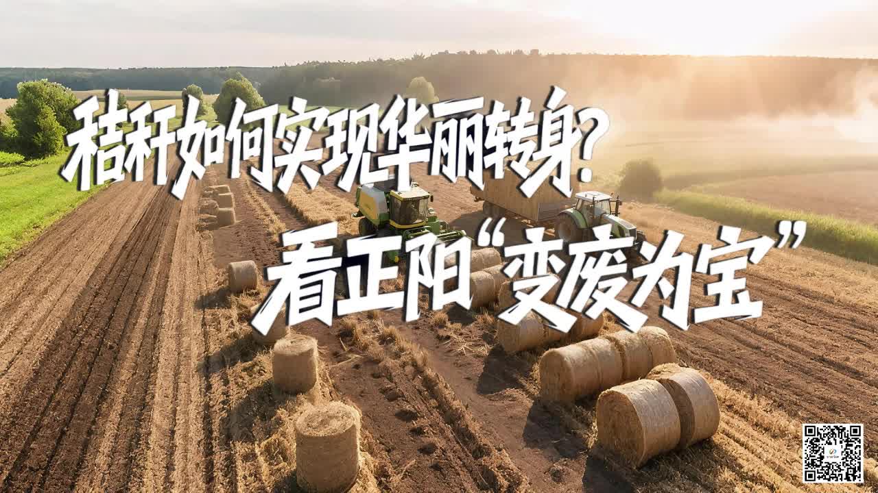 秸秆如何实现华丽转身？看正阳“变废为宝”