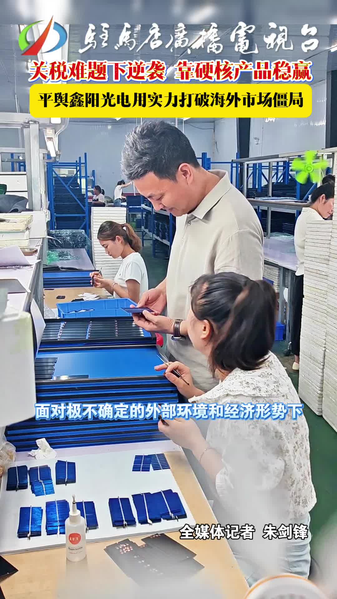 【视频】平舆鑫阳光电科技有限公司用实力打破海外市场僵局