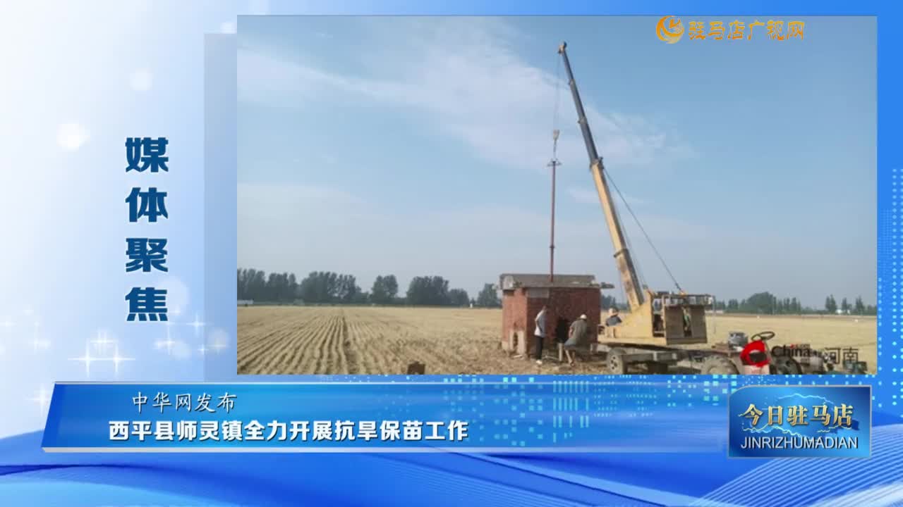 【媒體聚焦】西平縣師靈鎮(zhèn)全力開(kāi)展抗旱保苗工作......