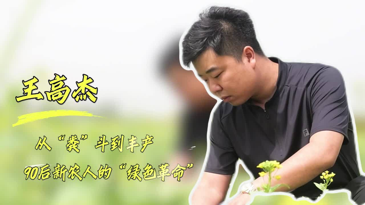 【奋斗正青春】王高杰：从“粪”斗到丰产 90后新农人的“绿色革命”