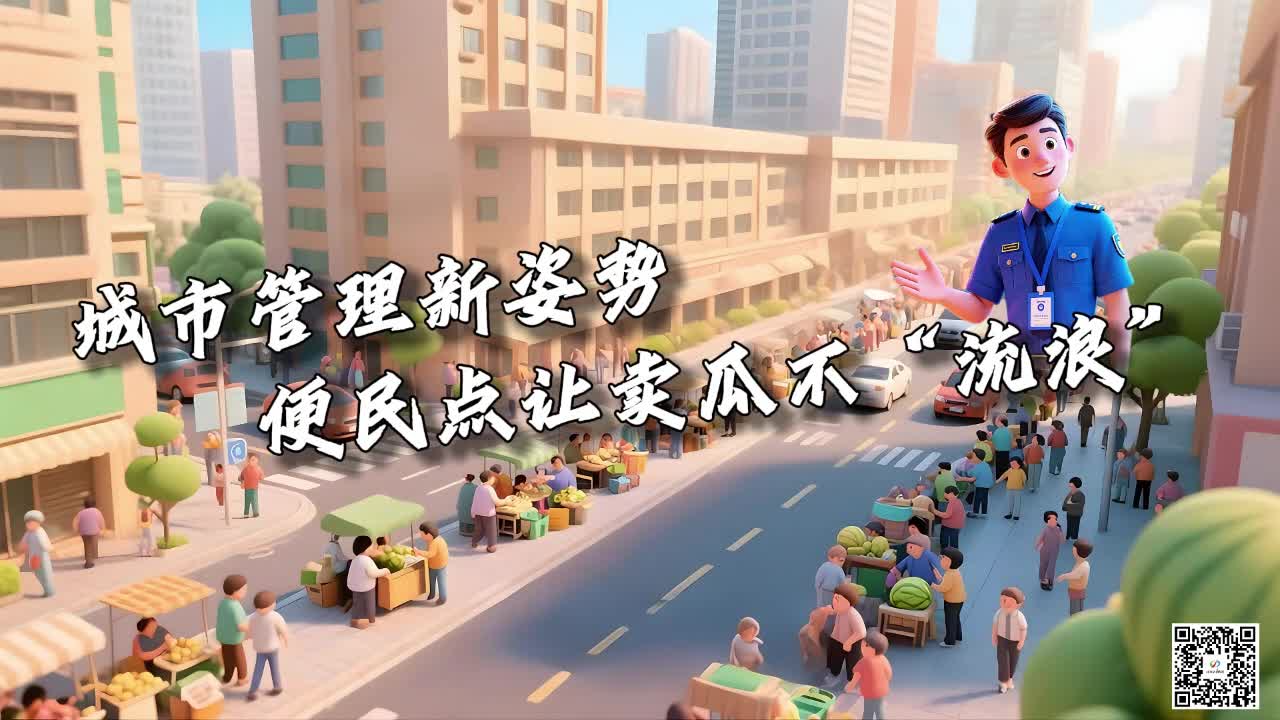 城市管理新姿势 便民点让卖瓜不“流浪”