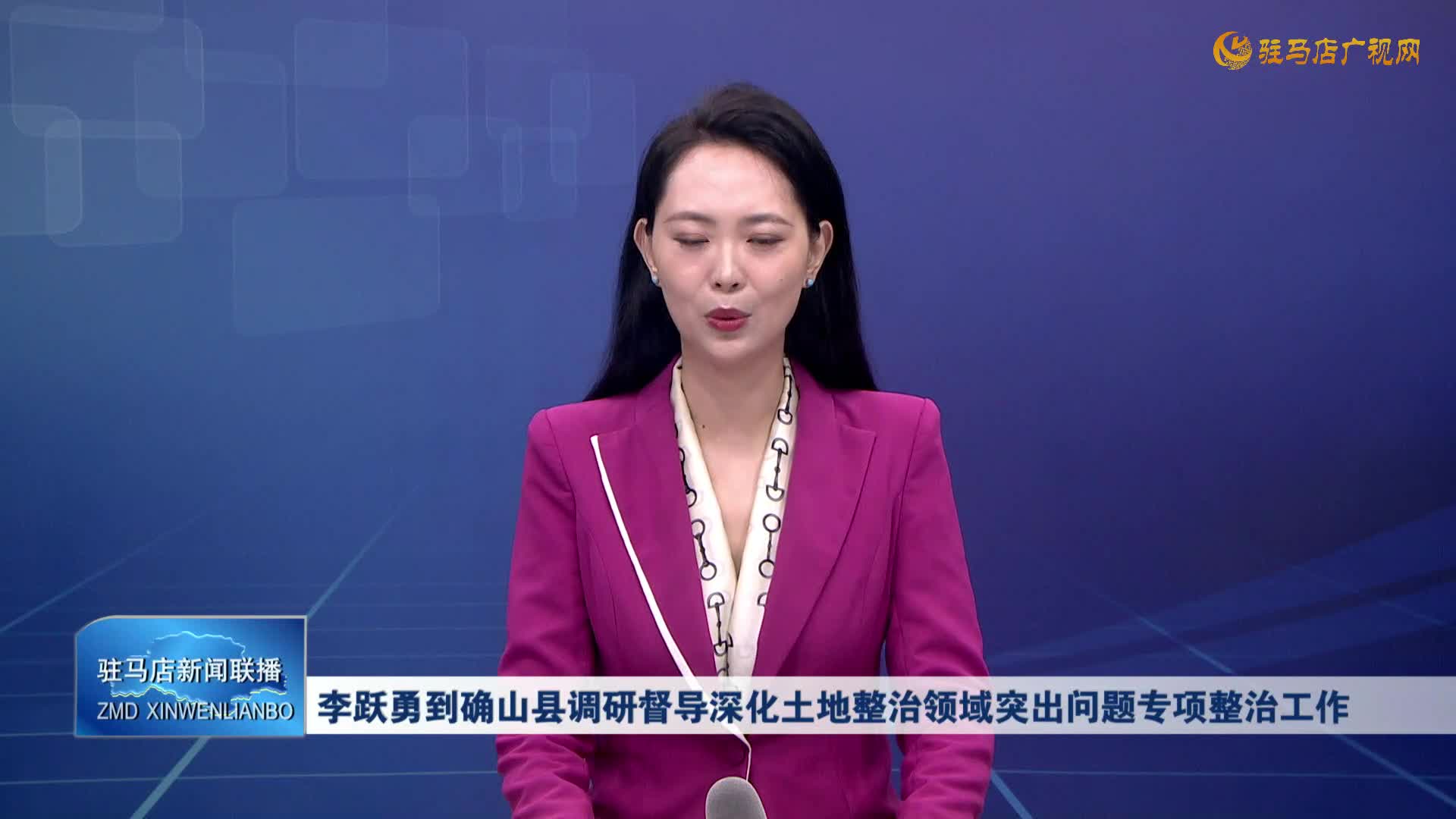 李躍勇到確山縣調(diào)研督導(dǎo)深化土地整治領(lǐng)域突出問(wèn)題專項(xiàng)整治工作