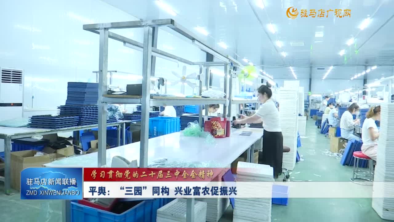 【學(xué)習(xí)貫徹黨的二十屆三中全會精神】平輿：“三園”同構(gòu) 興業(yè)富農(nóng)促振興