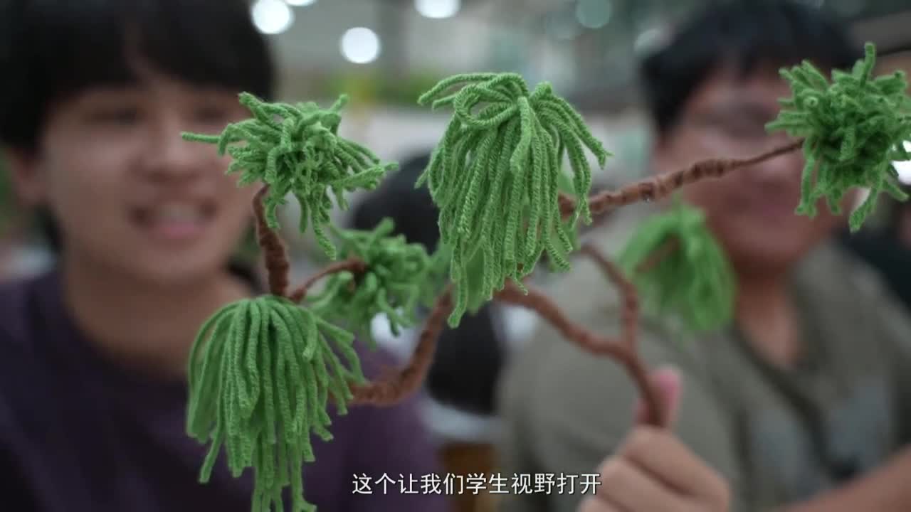 非遗钩编进课堂