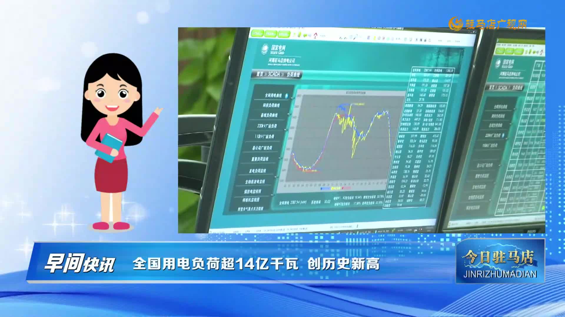 【早間快訊】全國用電負荷超14億千瓦 創(chuàng)歷史新高