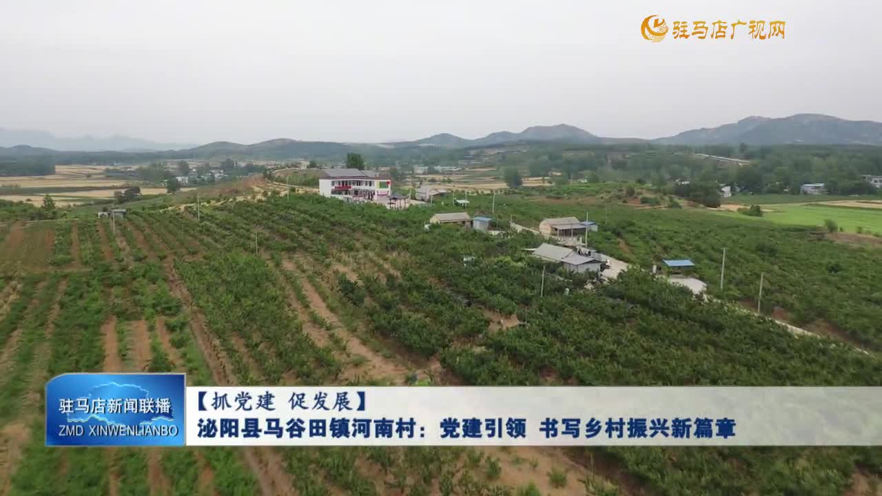 【抓黨建 促發(fā)展】泌陽(yáng)縣馬谷田鎮(zhèn)河南村：黨建引領(lǐng) 書(shū)寫(xiě)鄉(xiāng)村振興新篇章