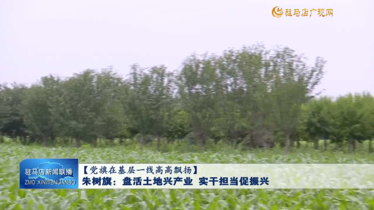 【黨旗在基層一線高高飄揚(yáng)】朱樹旗：盤活土地興產(chǎn)業(yè)  實(shí)干擔(dān)當(dāng)促振興