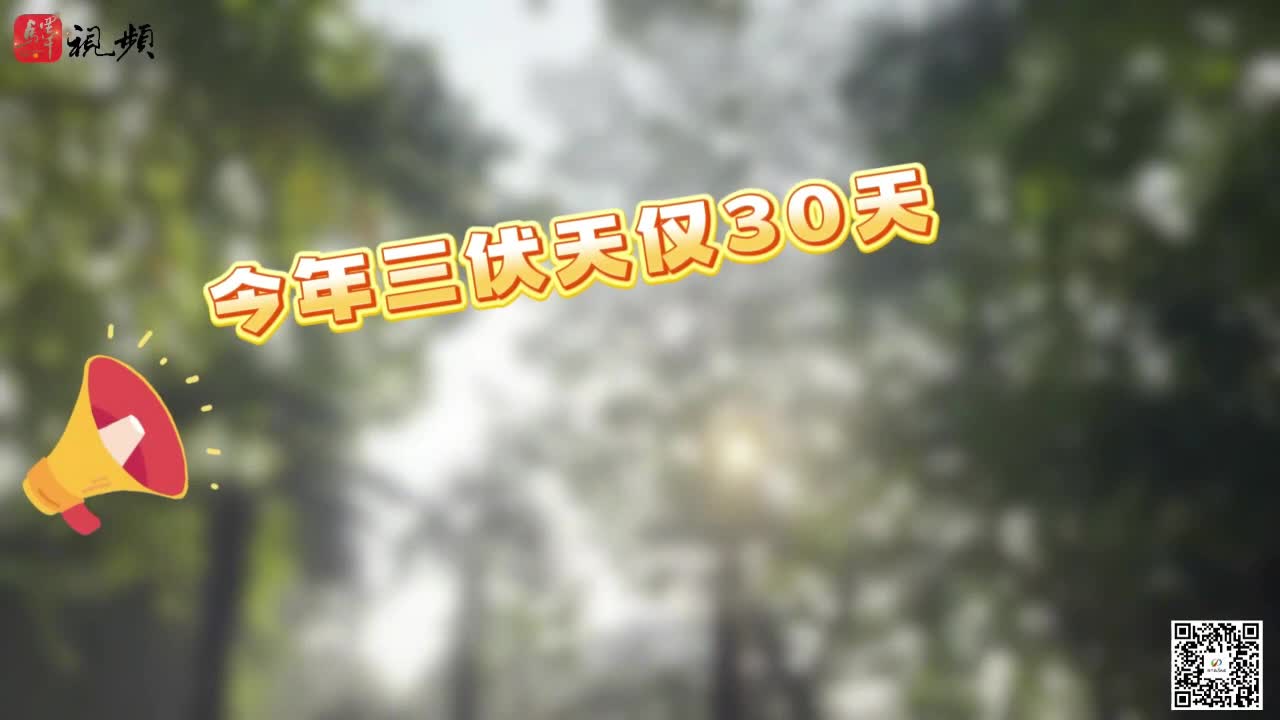 10年难遇！今年三伏天仅30天 专家科普“短三伏”“秋包伏”......|《今日驻马店》资讯第150期