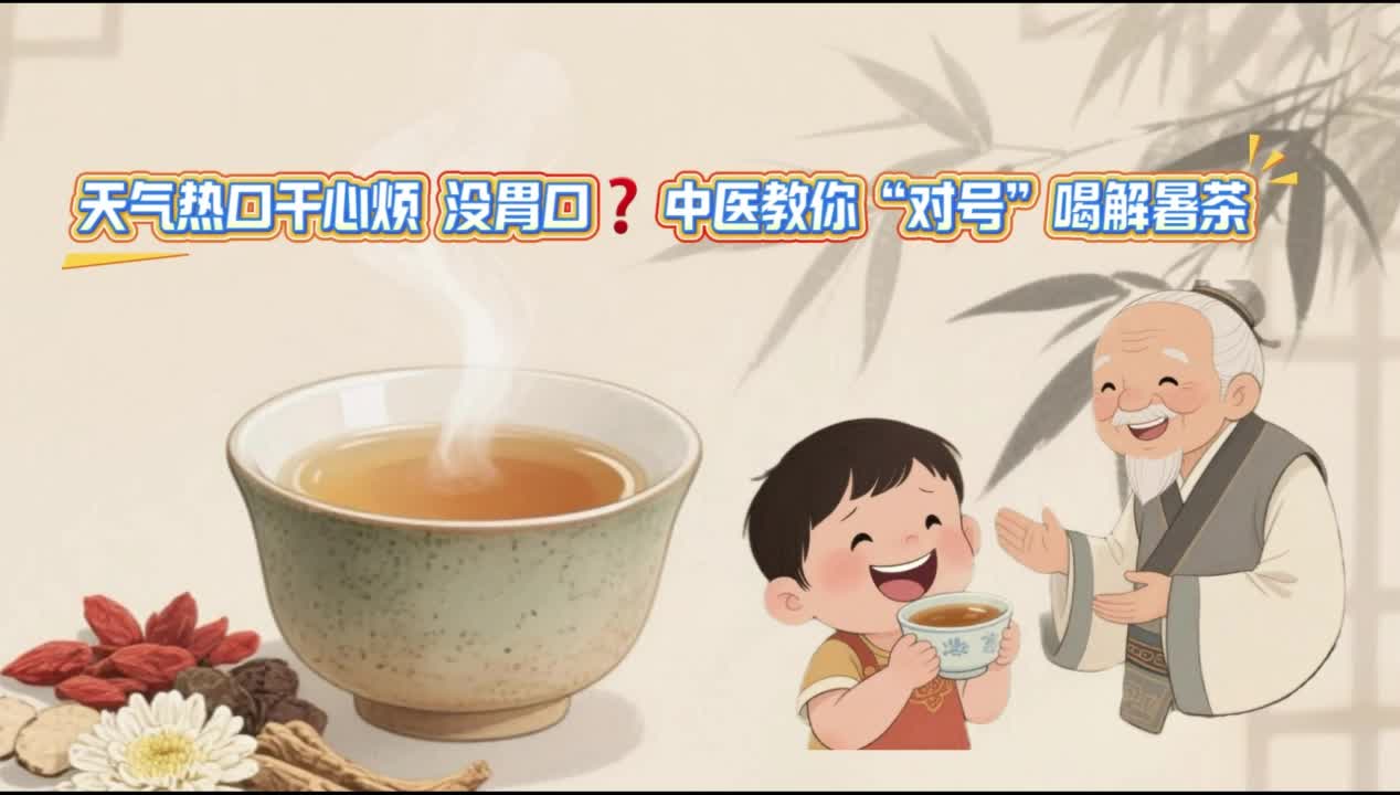 天气热口干心烦？没胃口？中医教你“对号”喝解暑茶......|《今日驻马店》资讯第151期