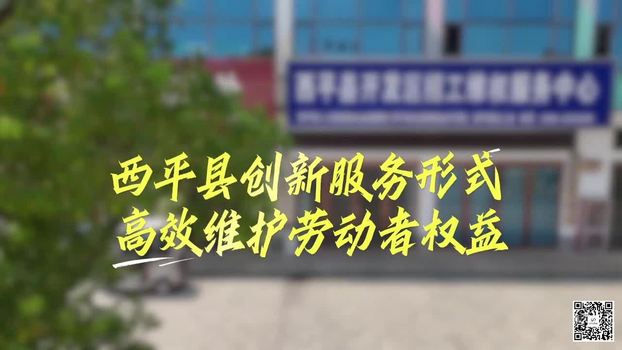 西平县创新服务形式 高效维护劳动者权益