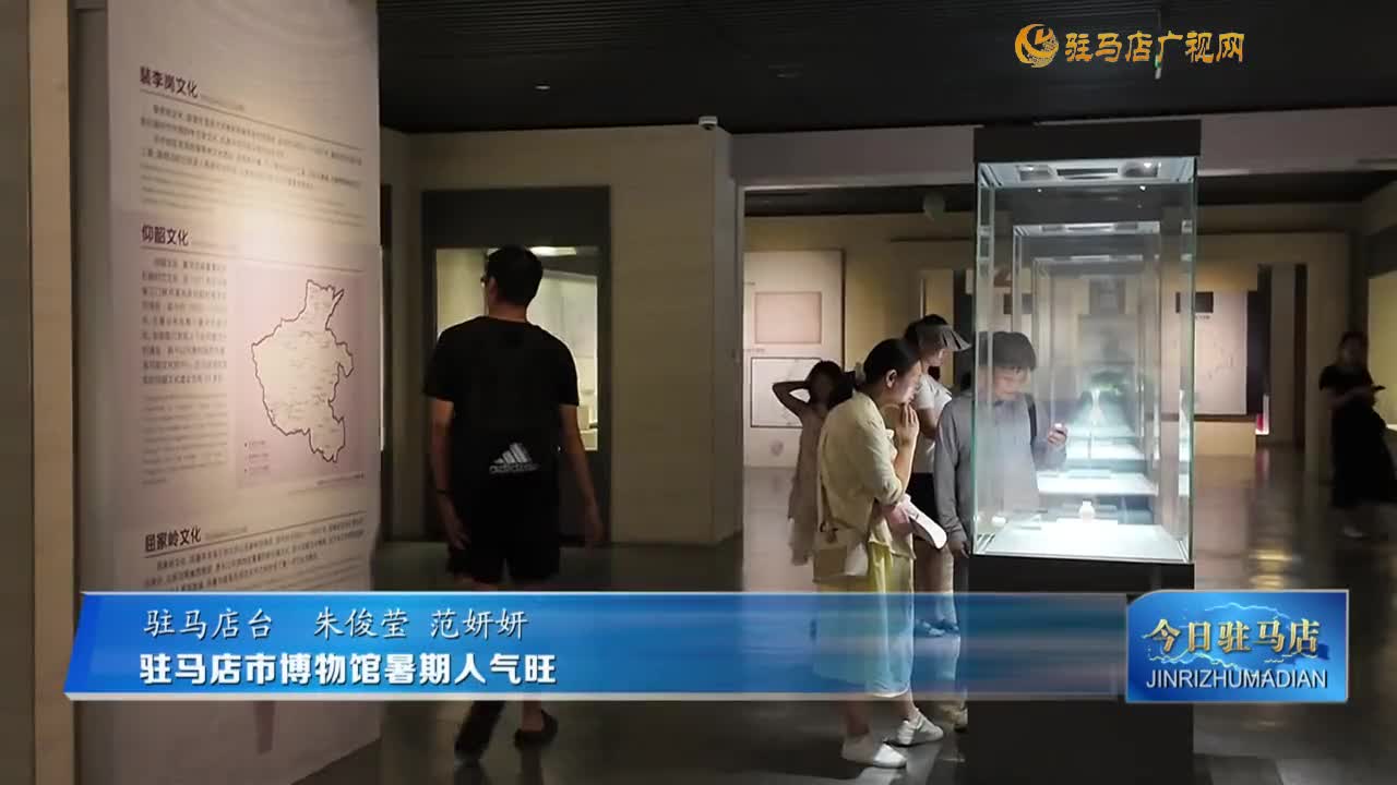 驻马店市博物馆暑期人气旺