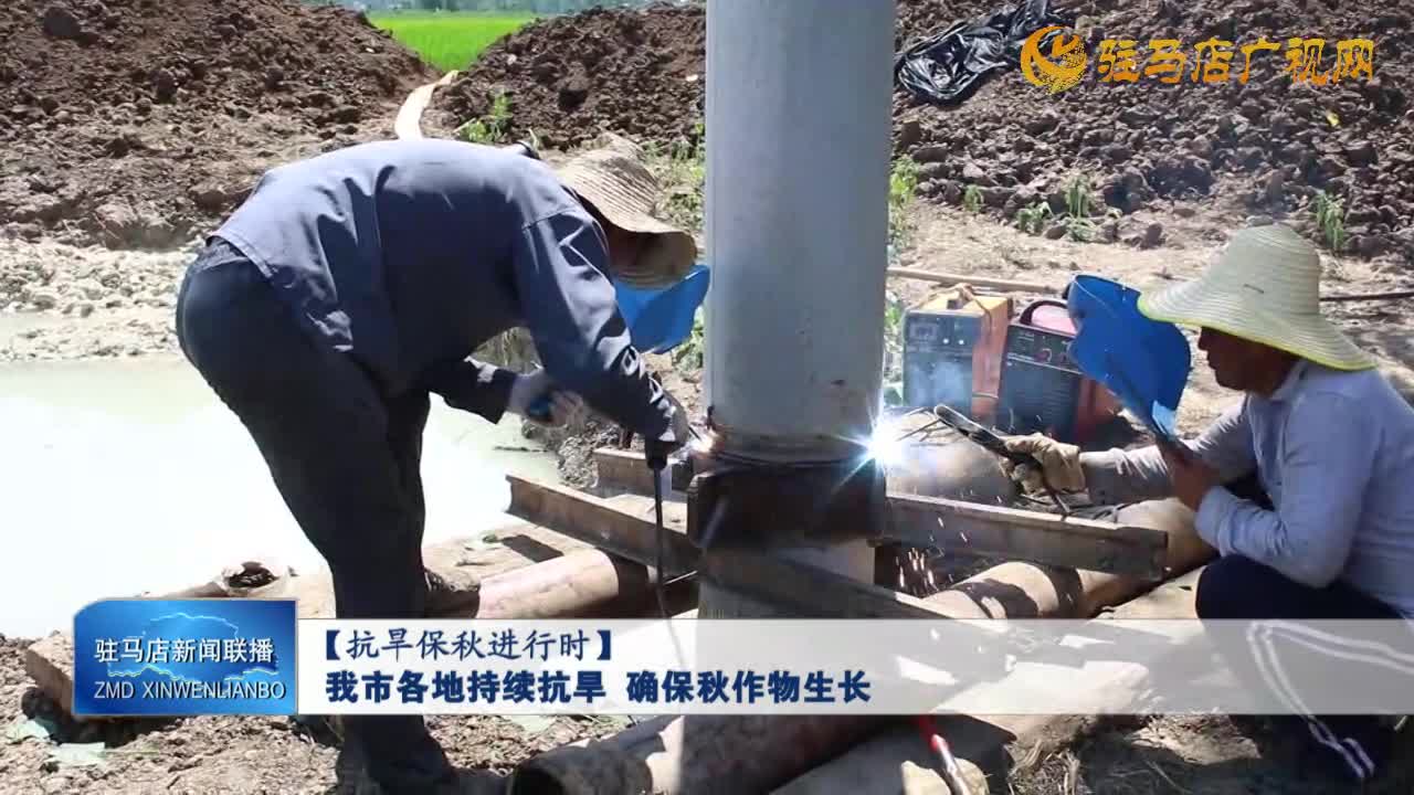 【抗旱保秋進(jìn)行時(shí)】我市各地持續(xù)抗旱 確保秋作物生長(zhǎng)