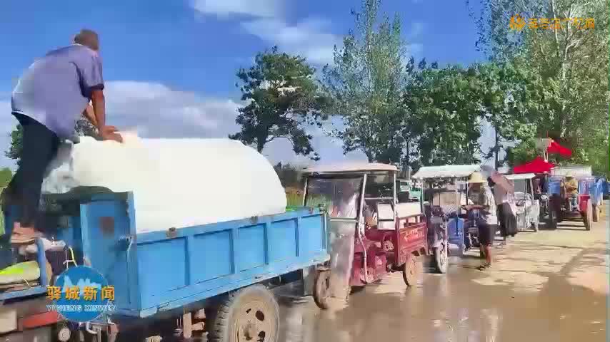 驛城區(qū)沙河店鎮(zhèn)：臨時取水點解民憂