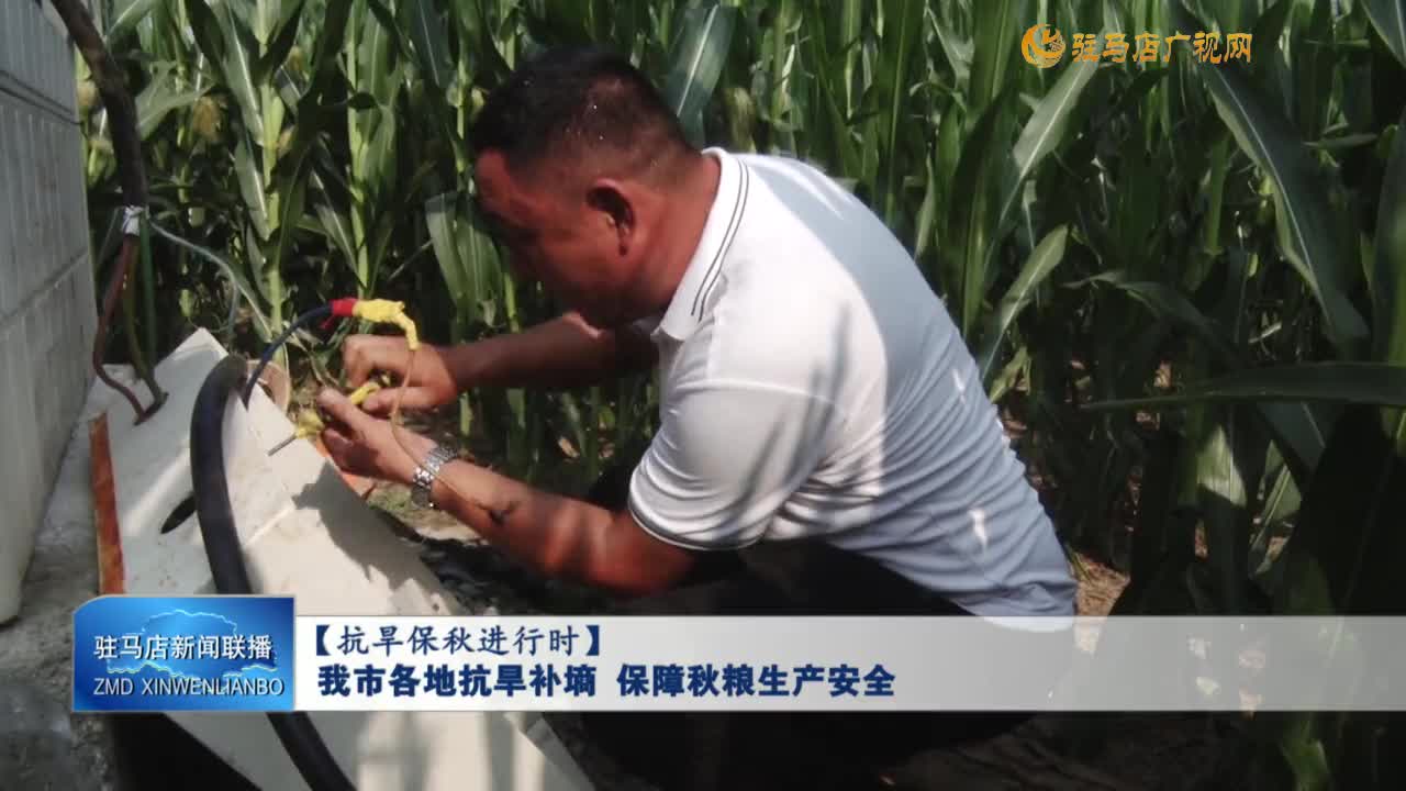 【抗旱保秋进行时】我市各地抗旱补墒 保障秋粮生产安全