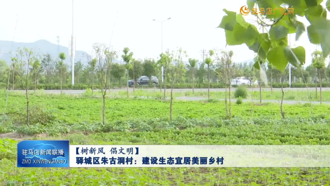 【樹新風(fēng) 倡文明】驛城區(qū)朱古洞村：建設(shè)生態(tài)宜居美麗鄉(xiāng)村