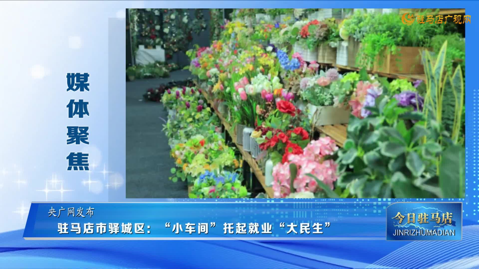 【媒體聚焦】駐馬店市驛城區(qū)：“小車間”托起就業(yè)“大民生”