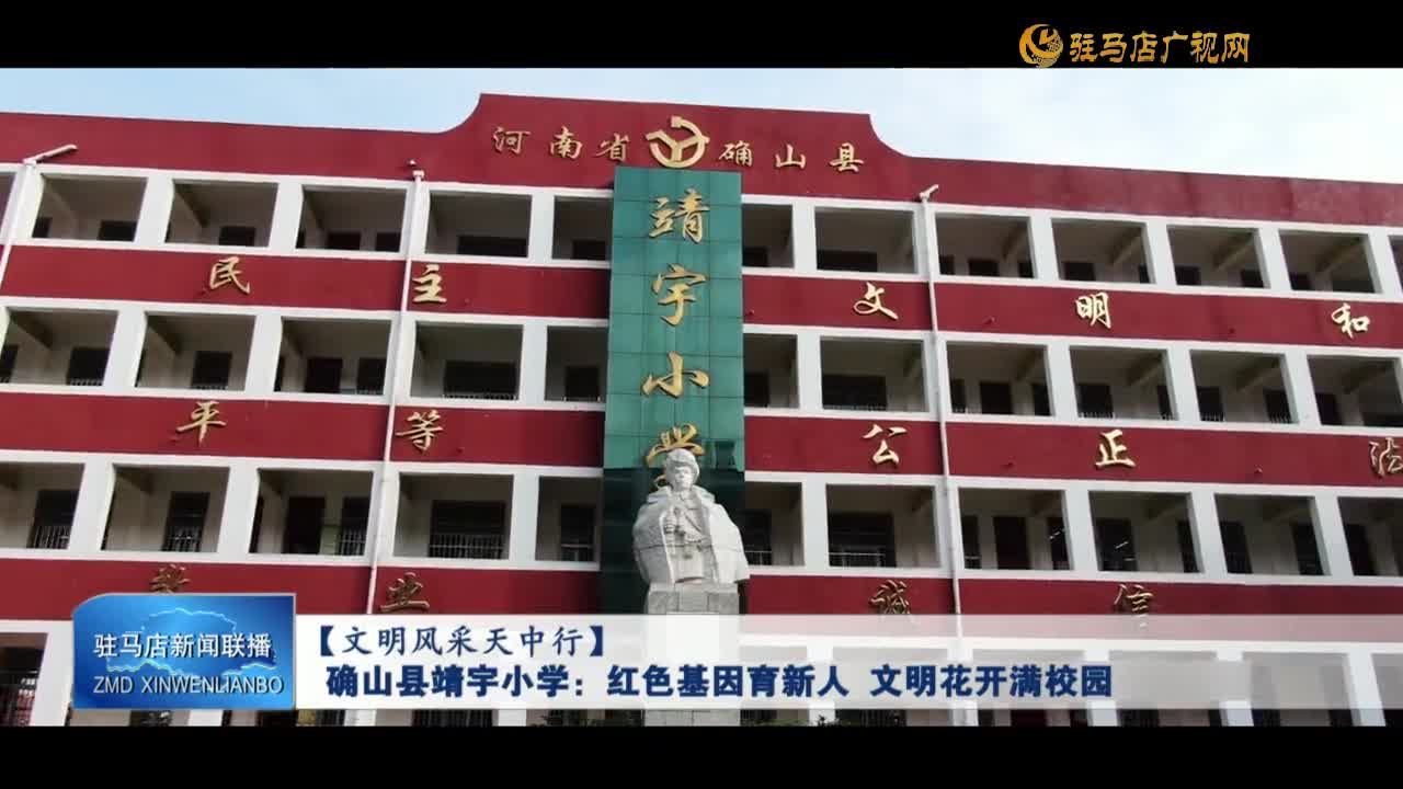 確山縣靖宇小學(xué)：紅色基因育新人 文明花開滿校園