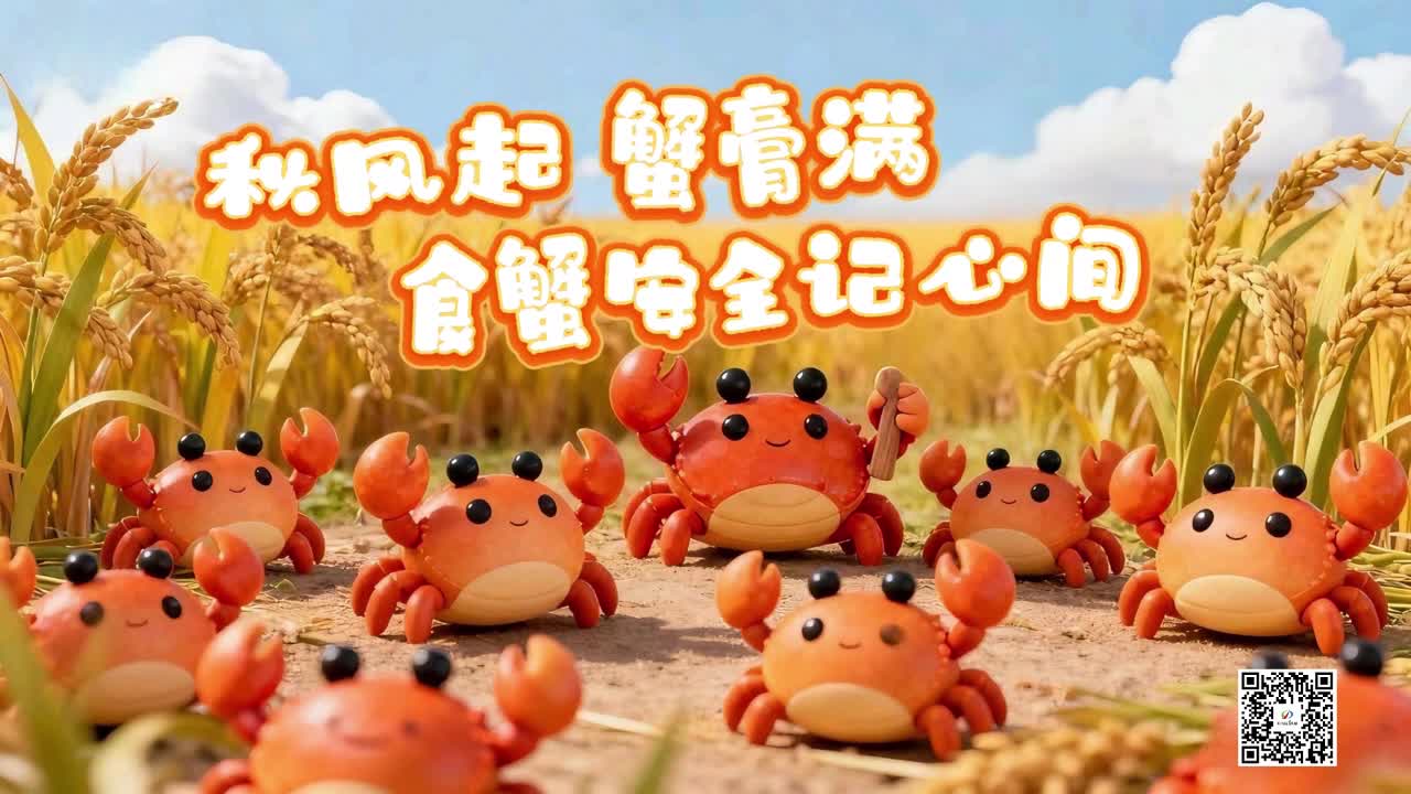 秋风起，蟹膏满，食蟹安全记心间