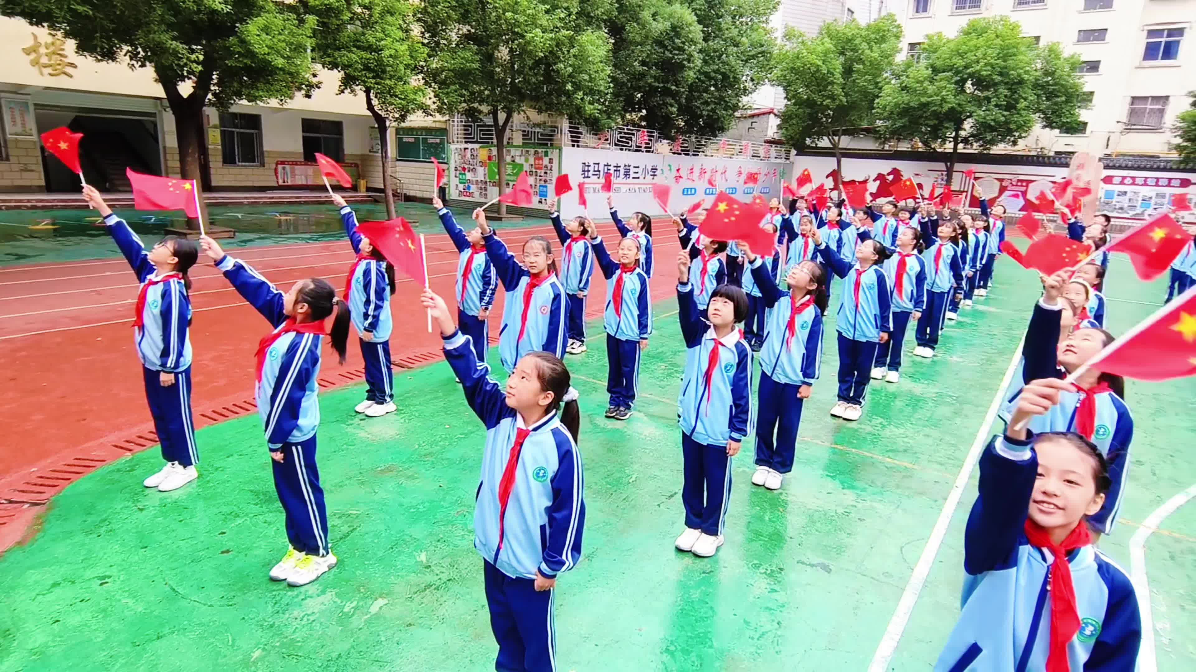 盛世迎华诞 童心筑美好——驻马店市第三小学庆祝新中国成立76周年主题教育活动