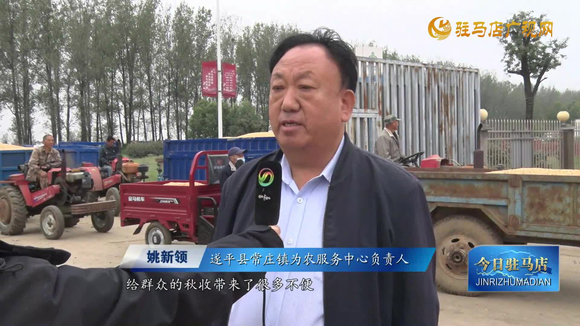 遂平縣：烘干設(shè)備火力全開 助力糧食顆粒歸倉