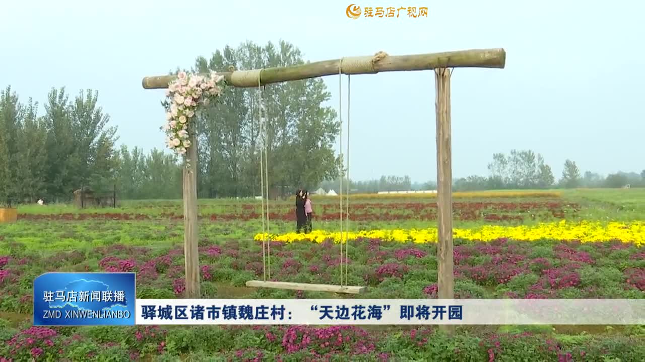 驛城區(qū)諸市鎮(zhèn)魏莊村：“天邊花?！奔磳㈤_園