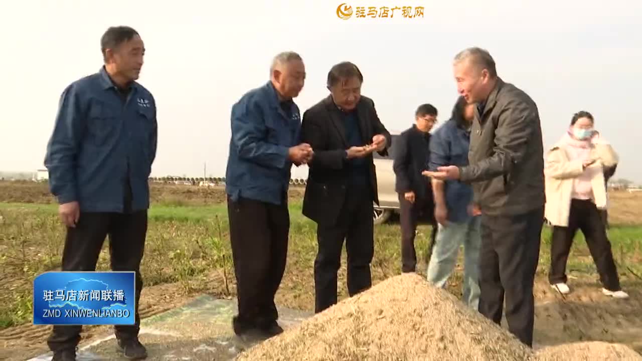 駐馬店市2025年芝麻機(jī)械化收獲現(xiàn)場(chǎng)演示會(huì)舉行