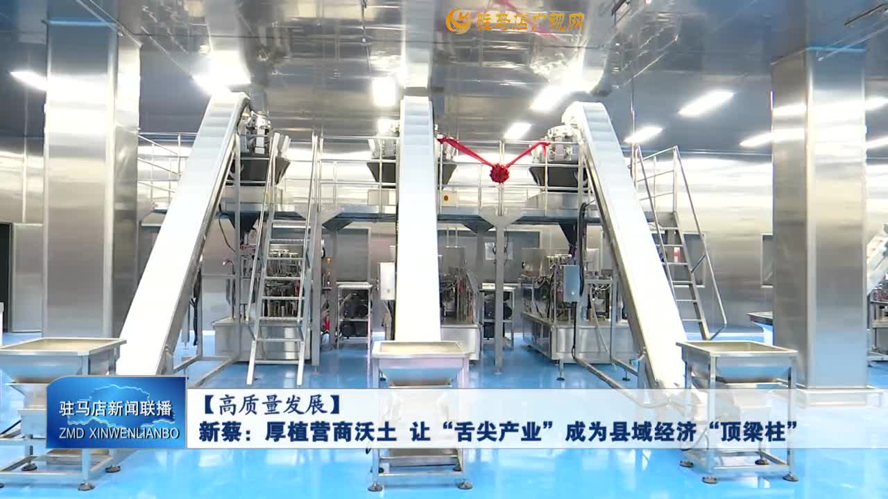 【高质量发展】新蔡县：厚植营商沃土 让“舌尖产业”成为县域经济“顶梁柱”