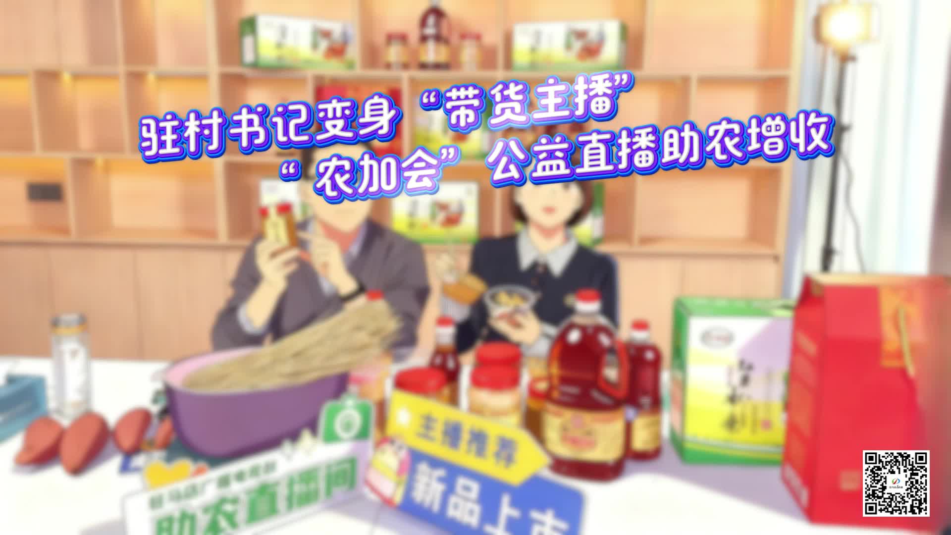 驻村书记变身“带货主播” “农加会”公益直播助农增收
