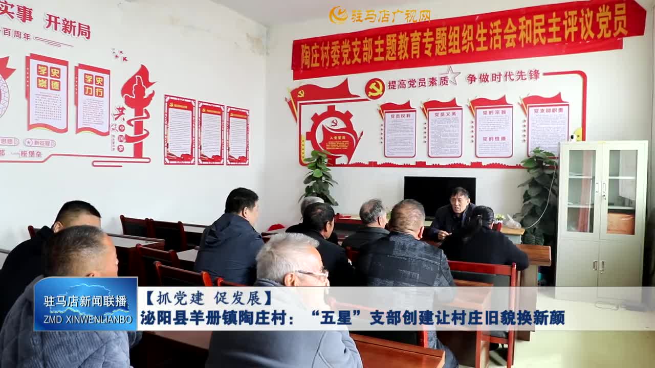 【抓黨建 促發(fā)展】泌陽(yáng)縣羊冊(cè)鎮(zhèn)陶莊村：“五星”支部創(chuàng)建讓村莊舊貌煥新顏