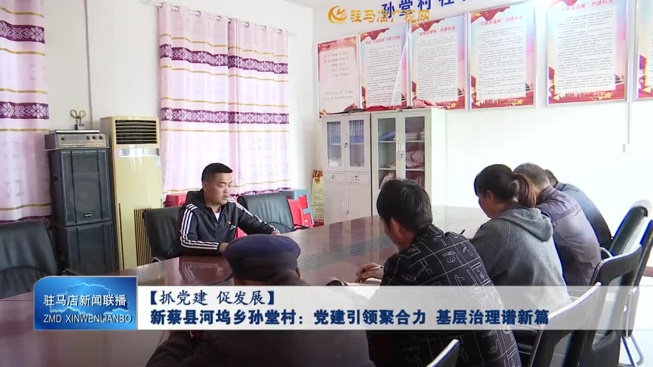 【抓党建 促发展】新蔡县河坞乡孙堂村：党建引领聚合力 基层治理谱新篇