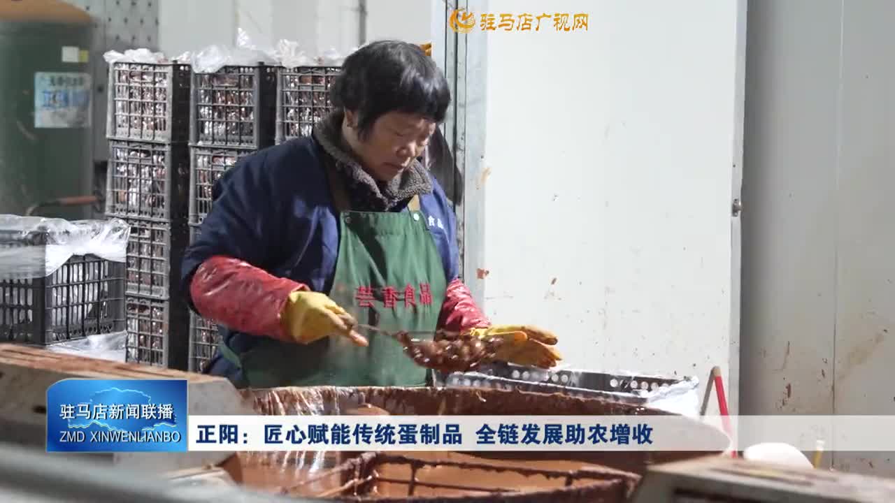 正阳县：匠心赋能传统蛋制品 全链发展助农增收
