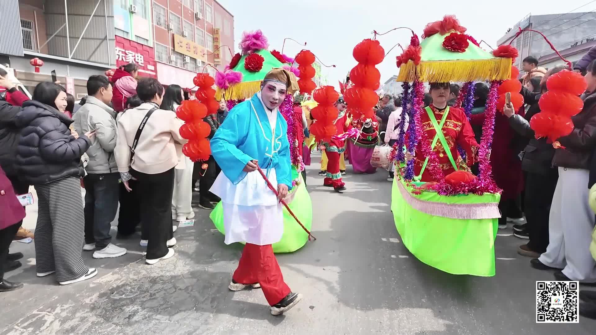 泌水汤汤流古韵 春风阵阵闹新春