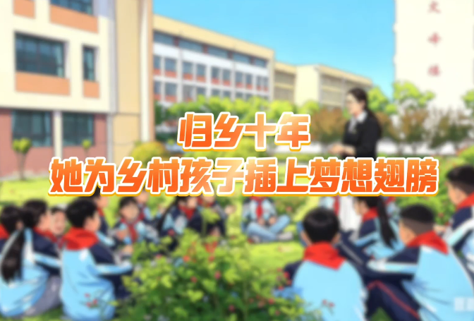 归乡十年 她为乡村孩子插上梦想翅膀......|《今日驻马店》资讯第267期