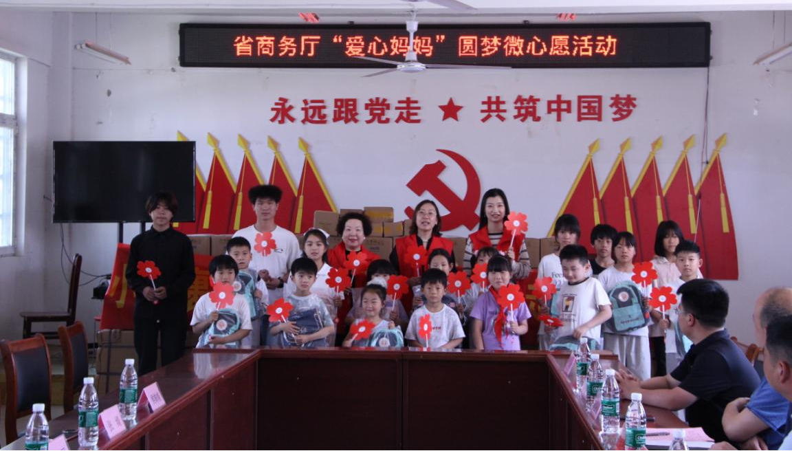 平舆县李屯镇：圆梦微心愿 温情伴童行