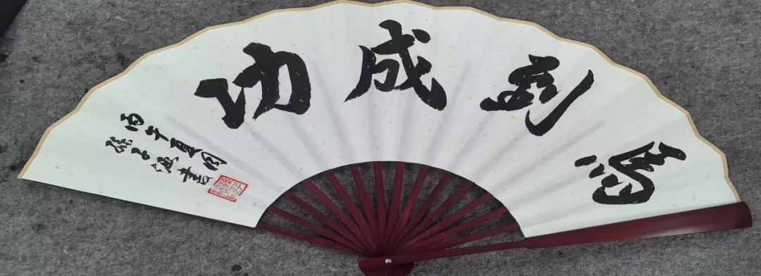 驻马店市第二十四小学书法社团扇面静态展圆满落幕