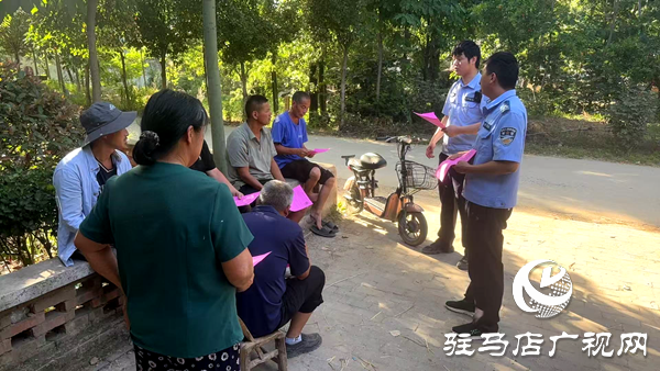 平舆县李屯镇：警综协同齐发力 反诈宣传入万家