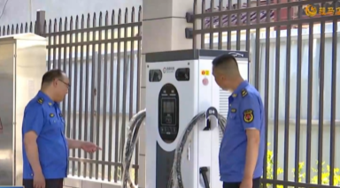 驿城区：废地巧变充电站 地下管网再升级